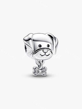 Pandora Pet Dog & Bone Charm